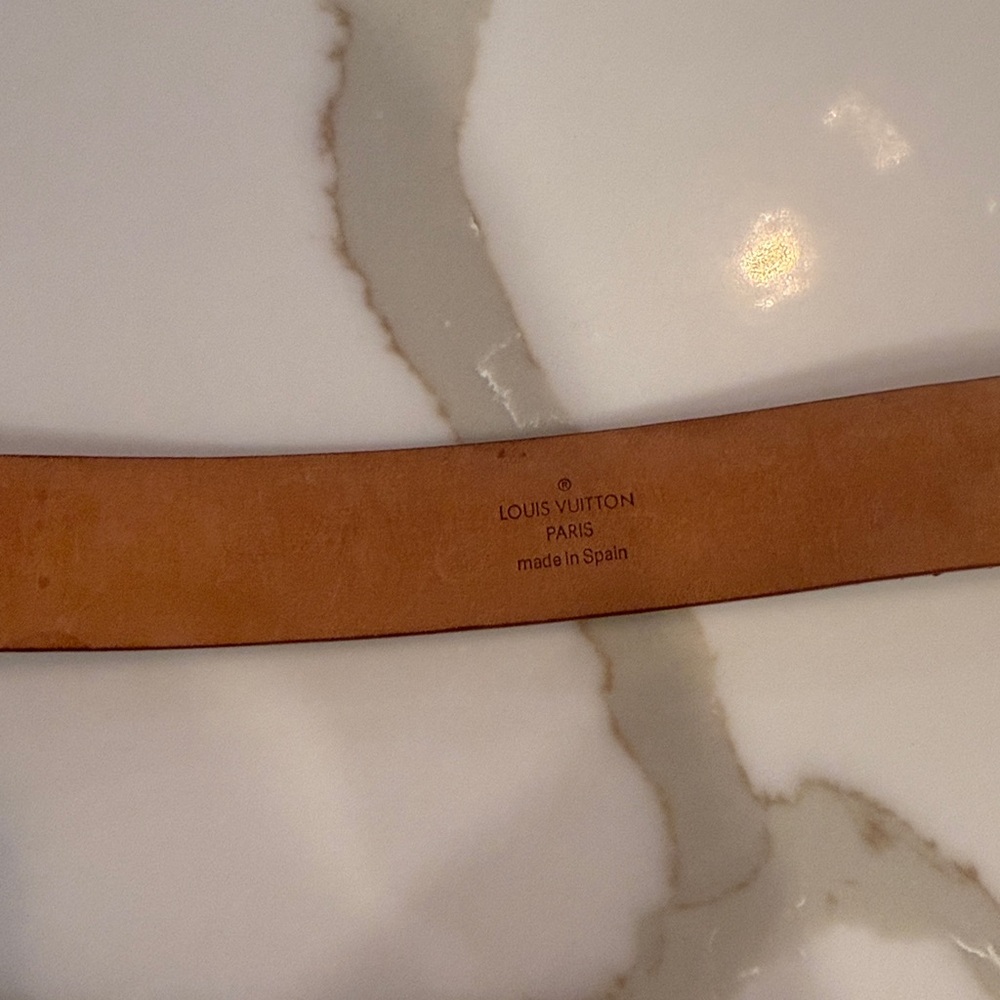 Louis Vuitton white multicolored belt - Picture 5 of 8